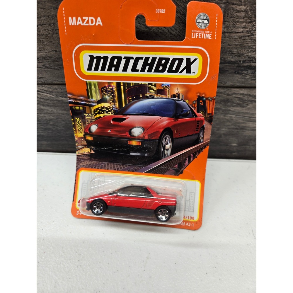Matchbox Mazda Autozam AZ-1‎ Red Black 1/64 Scale Diecast Car 34/100 30782